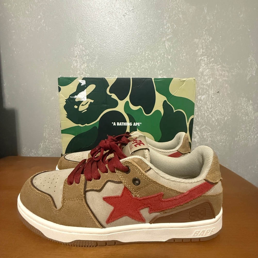 BAPE Sk8 Sta Low “Wheat Bread”